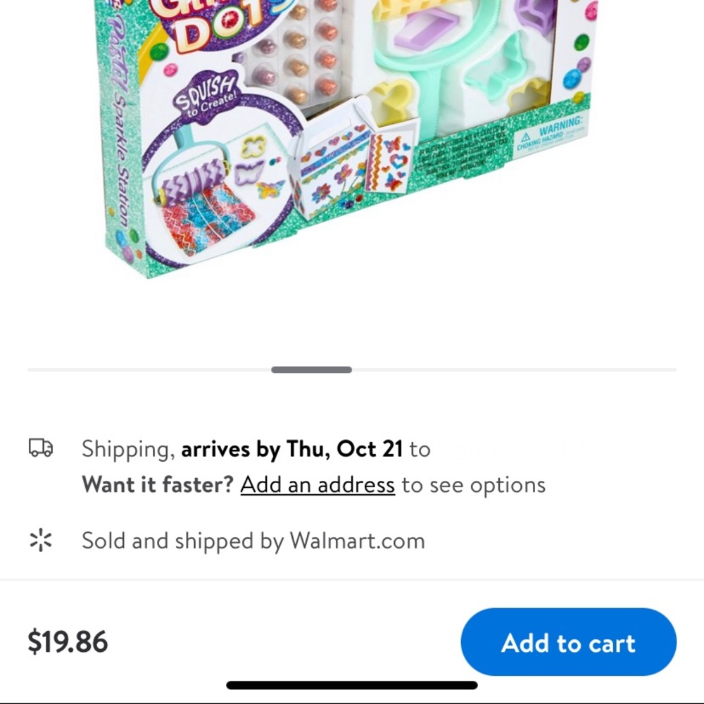 Crayola glitter dots sparkle station 100